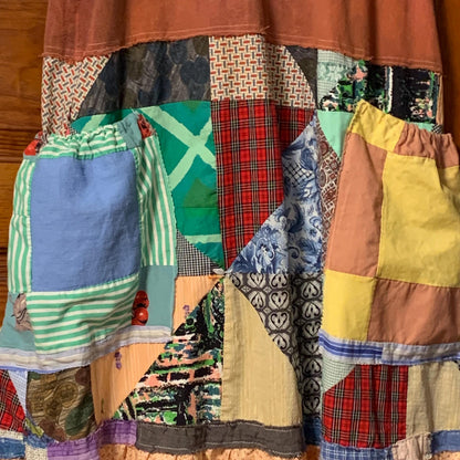 Upcycled Sleeveless Quilt Patchwork Dress by Dee Couture, photo 13