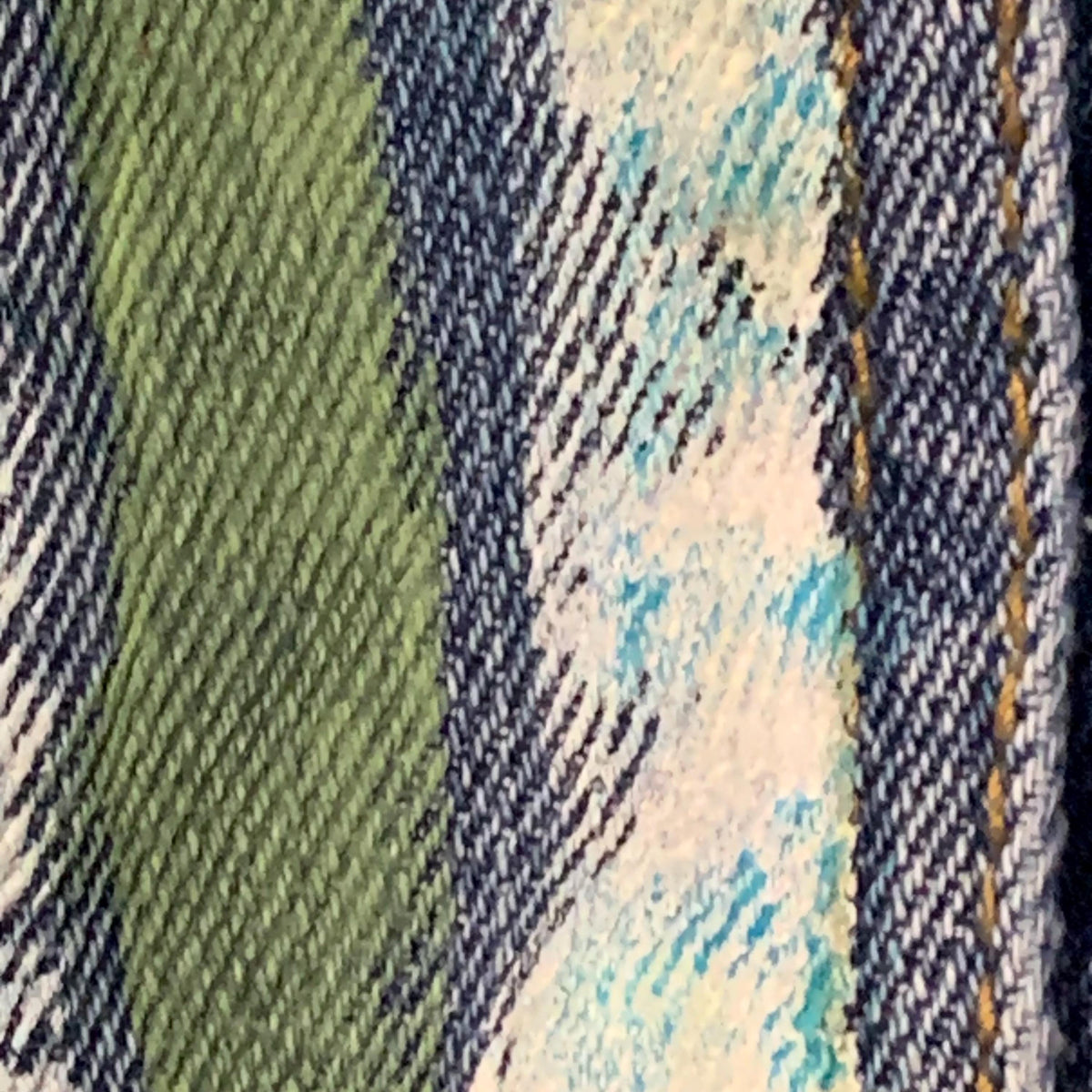 Upcycled Denim Jacket, Kantha Quilt Patchwork by Dee Couture, photo 10
