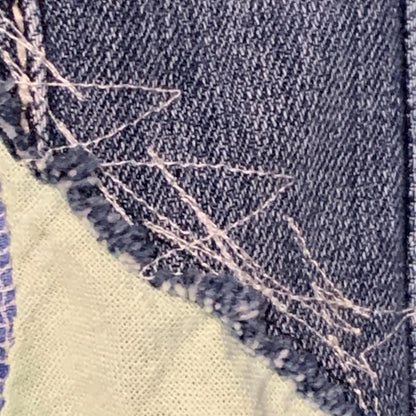 Upcycled Denim Quilt Duster Jacket by Dee Couture, photo 7