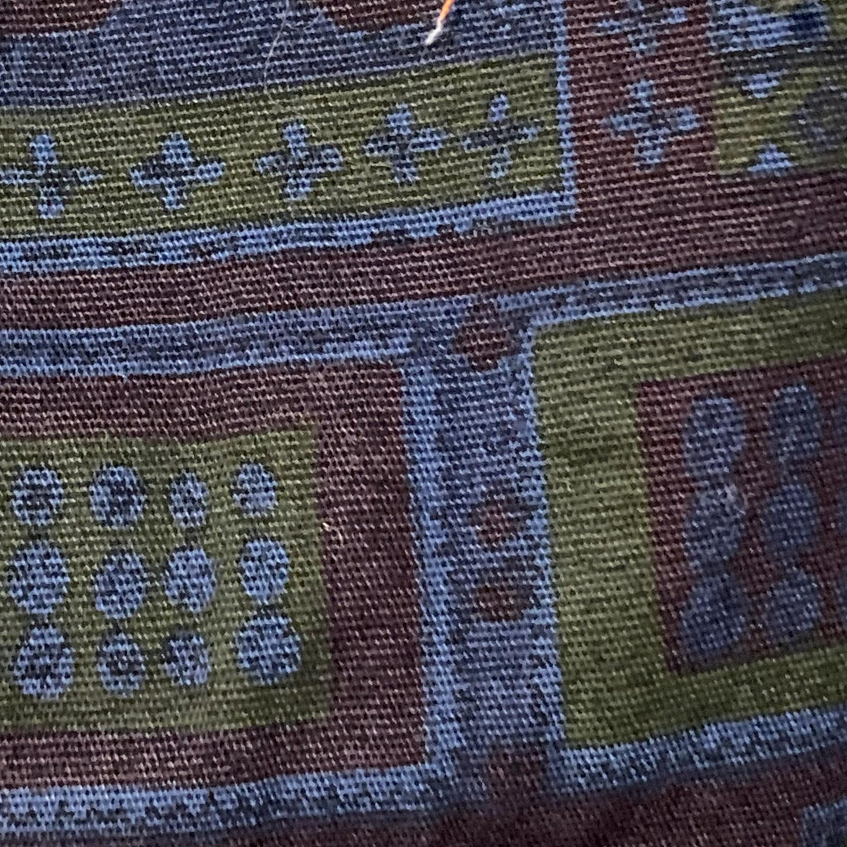 Upcycled Kantha Sweater Patchwork Poncho by Dee Couture, photo 9