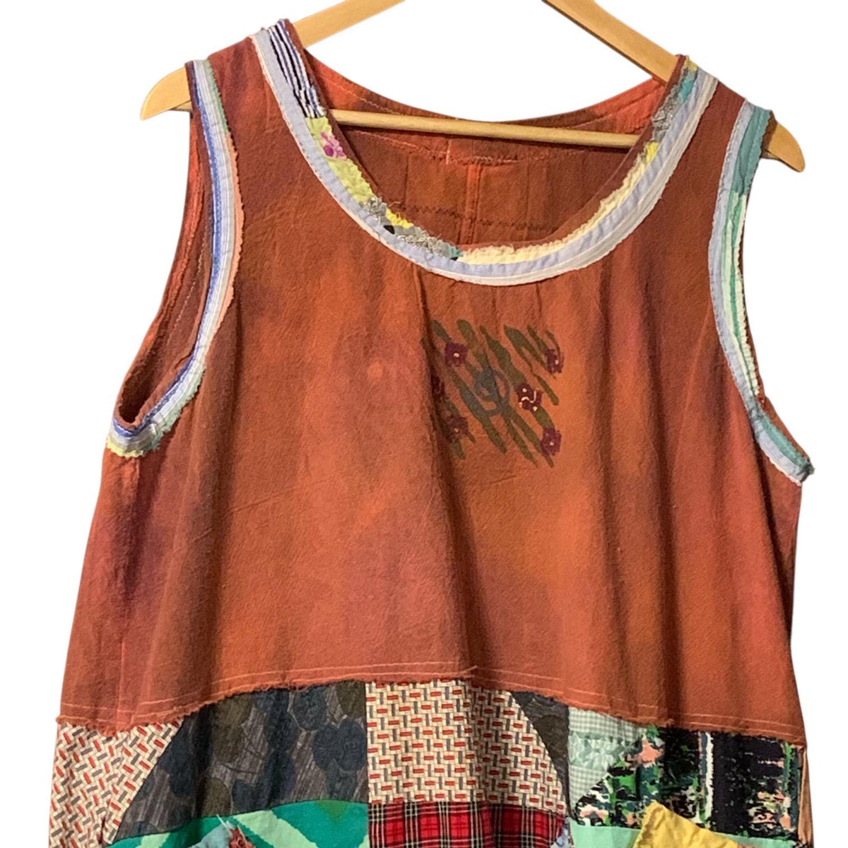 Upcycled Sleeveless Quilt Patchwork Dress by Dee Couture, photo 6