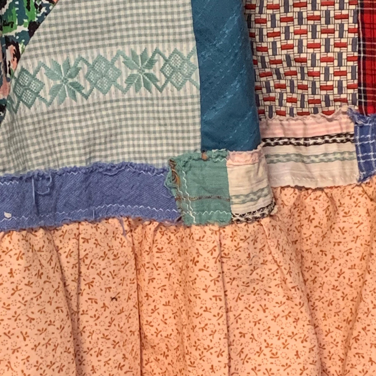 Upcycled Sleeveless Quilt Patchwork Dress by Dee Couture, photo 15
