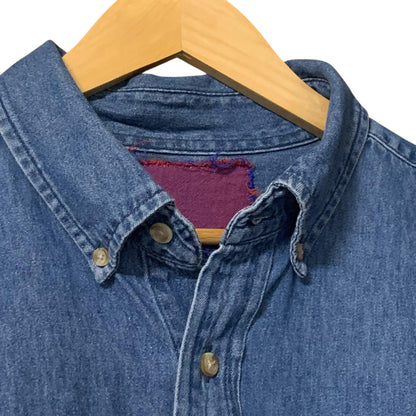 Upcycled Denim Quilt Patchwork Poncho by Dee Couture, photo 9