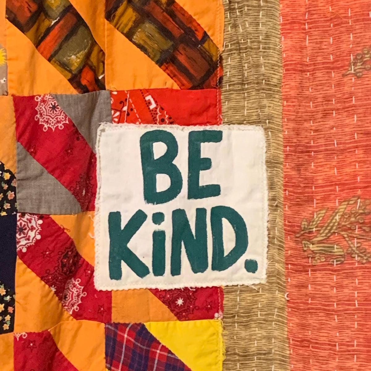 Be Kind Hand Painted Flannel Shacket by Dee Couture, photo 8