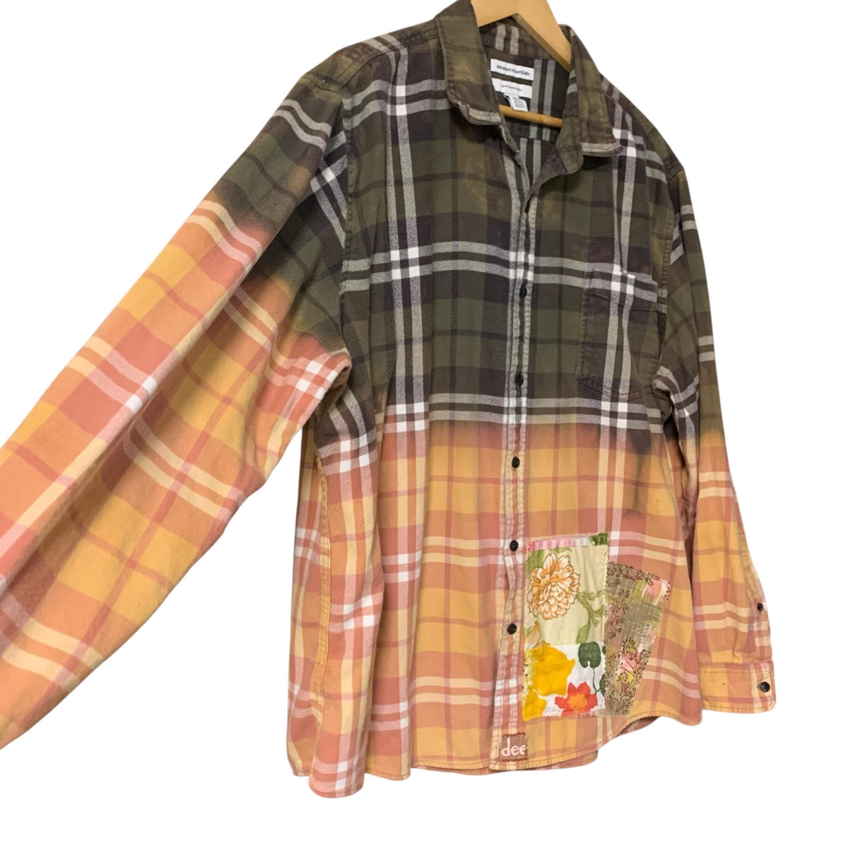 Take A Hike Hand Painted Flannel Shacket by Dee Couture, photo 10