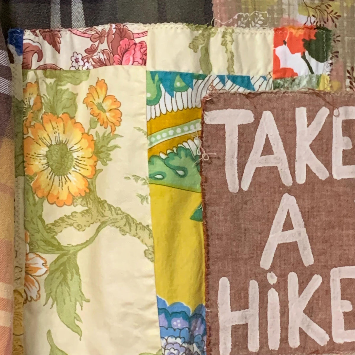 Take A Hike Hand Painted Flannel Shacket by Dee Couture, photo 7