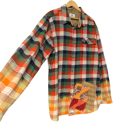 Be Kind Hand Painted Flannel Shacket by Dee Couture, photo 9