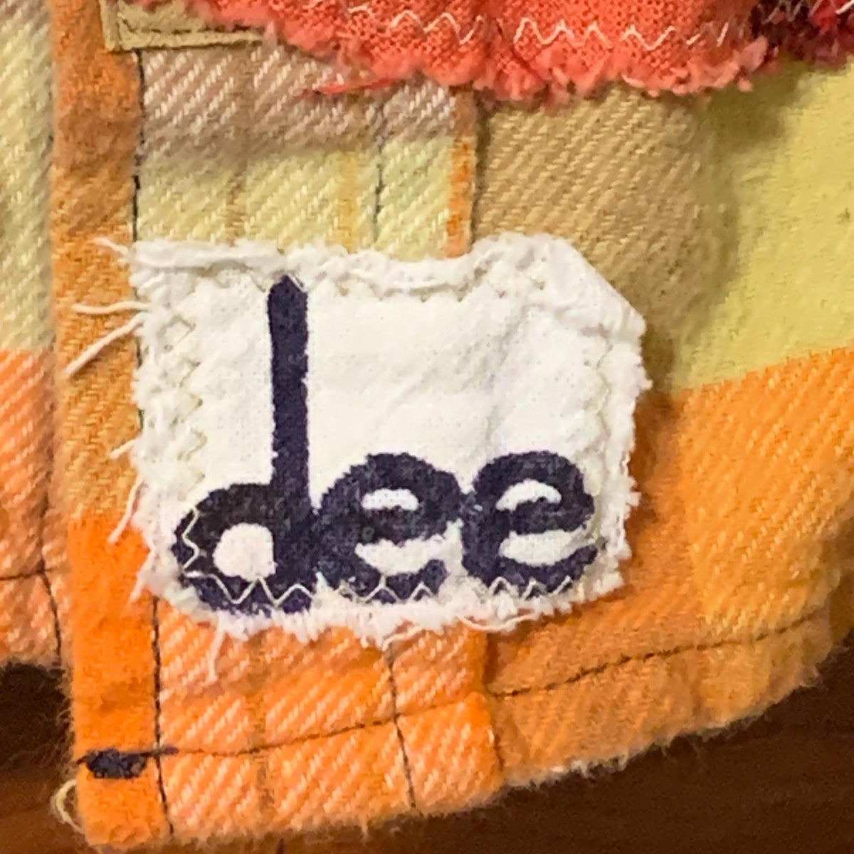 Be Kind Hand Painted Flannel Shacket by Dee Couture, photo 5