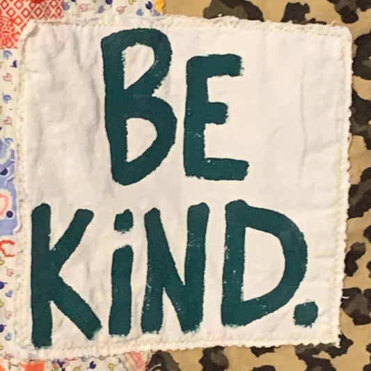 Be Kind Hand Painted Flannel Shacket by Dee Couture, photo 2