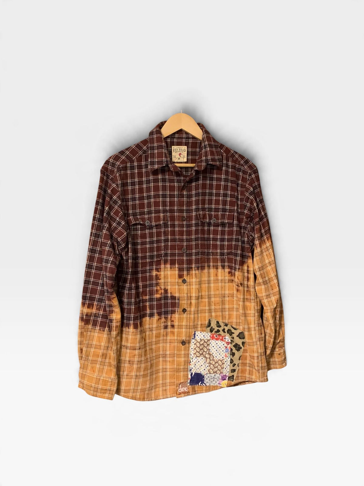 Be Kind Hand Painted Flannel Shacket by Dee Couture, photo 3