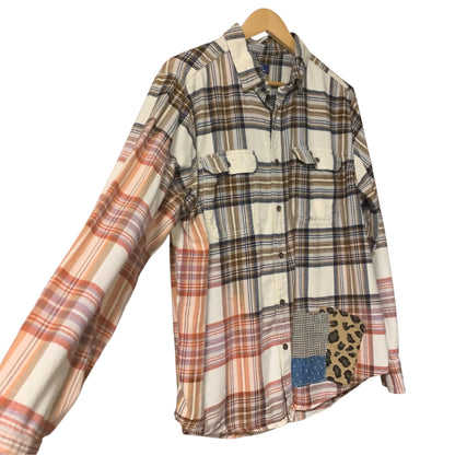 Gypsy Soul Hand Painted Flannel Shacket by Dee Couture, photo 3
