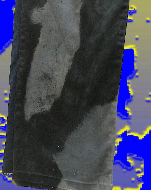Dye Painted Blue Camo Dockers Pants by W/Love, photo 5