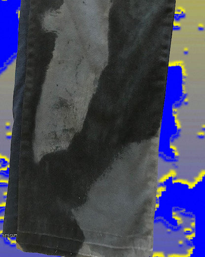 Dye Painted Blue Camo Dockers Pants by W/Love, photo 5
