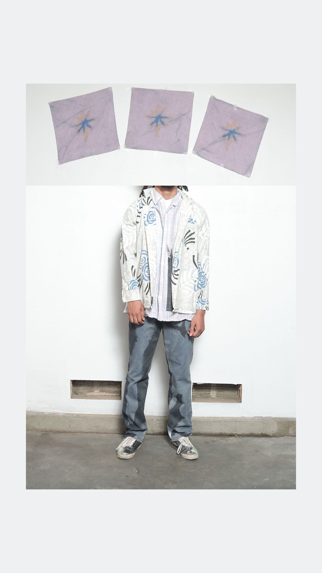Floral DTF Printed Buttonless Blazer by W/Love, photo 2