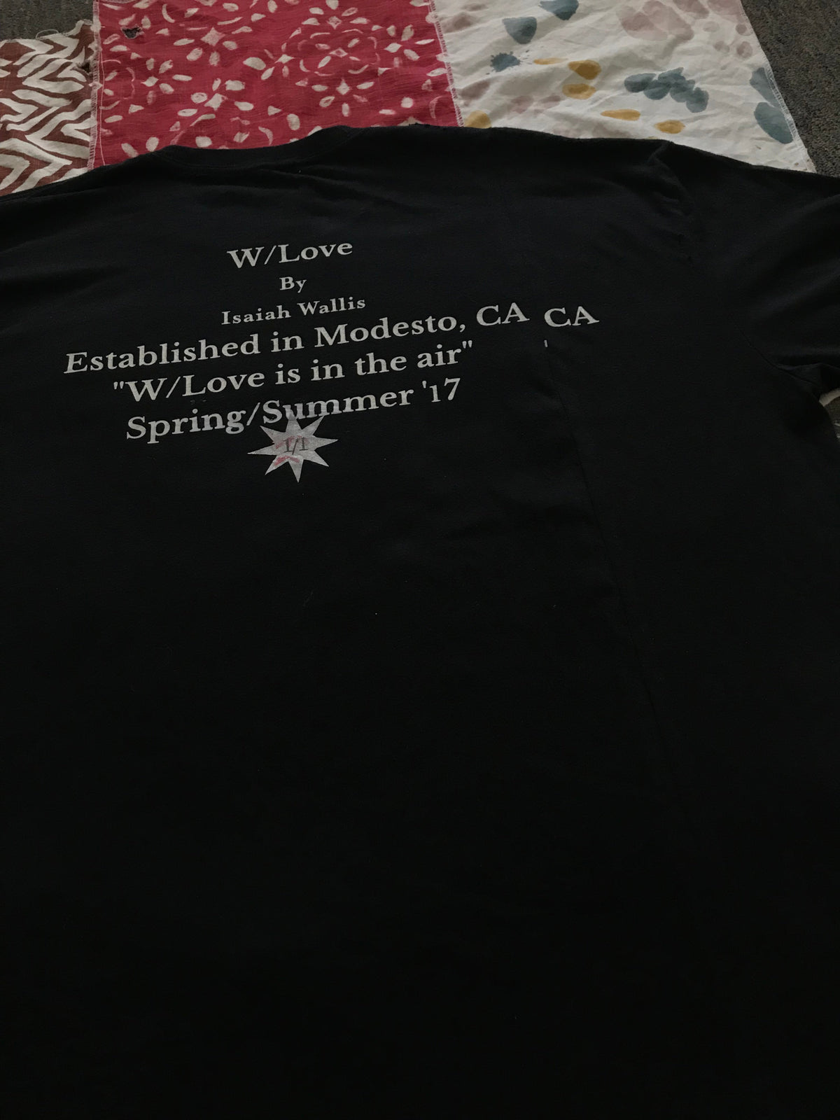 Split Repeat Rose Reconstructed T-Shirt by W/Love, photo 4