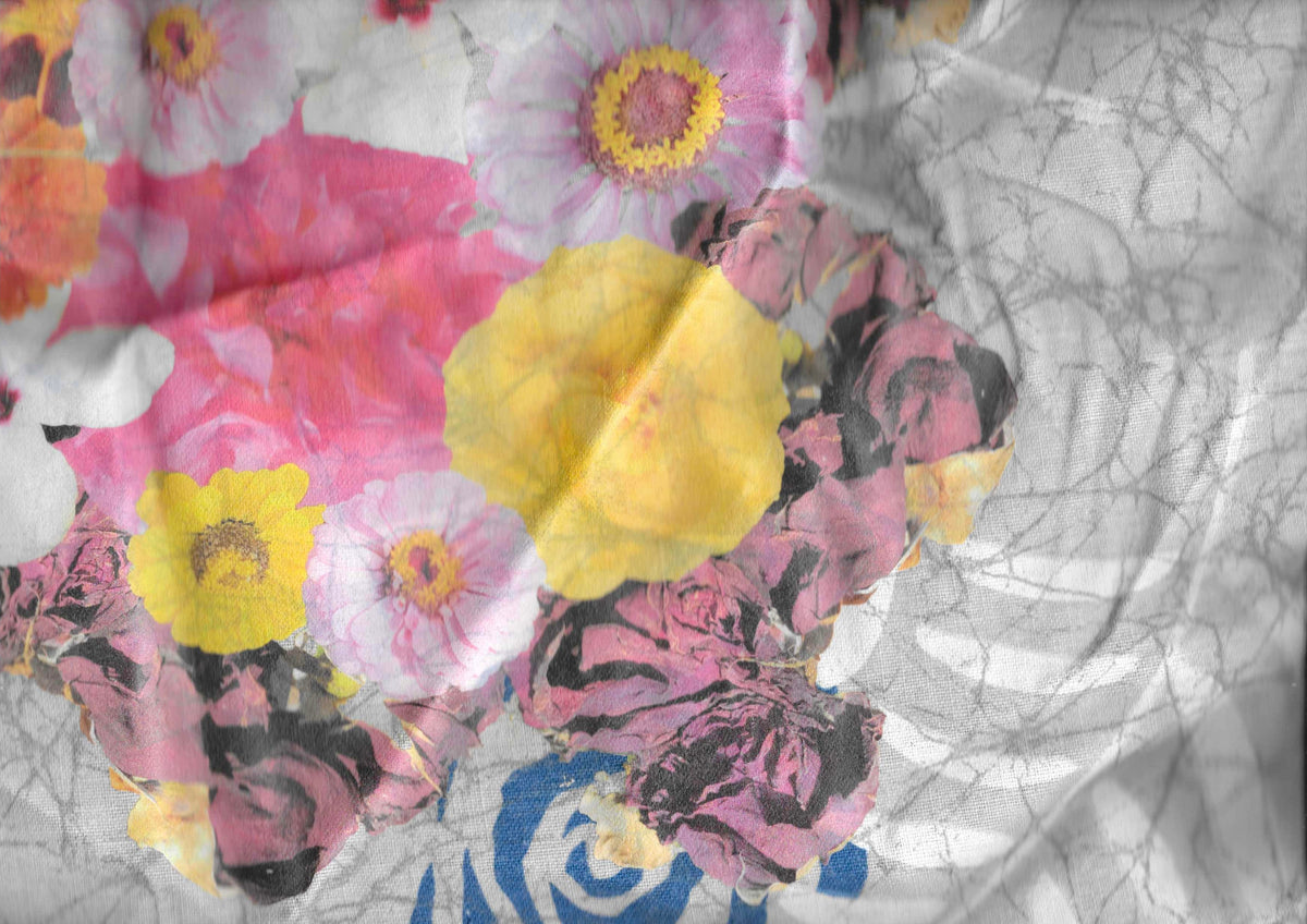 Floral DTF Printed Buttonless Blazer by W/Love, photo 7