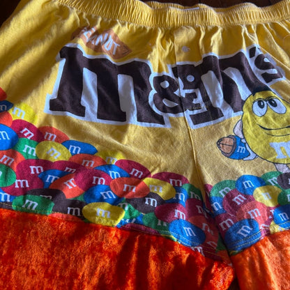 M&Ms Patchwork Pants – Reworked from PJ Bottoms
