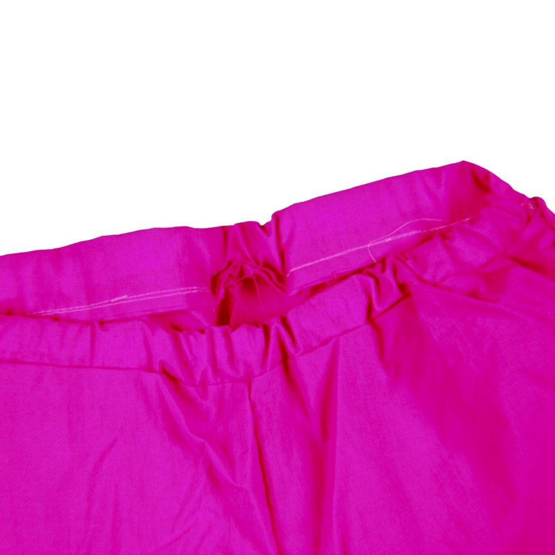 Pink Noise Neon Pink Shorts by The Modern Alien, photo 4
