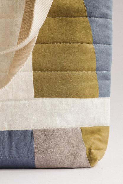 Upcycled Quilted Patchwork Tote Bags