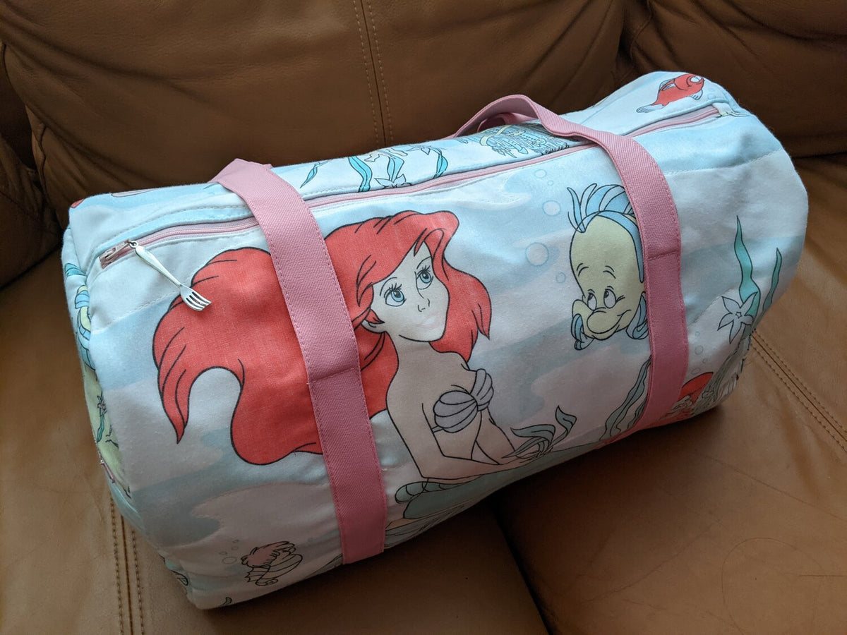 A bag on a couch.