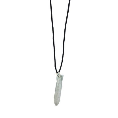 Recycled Bomb Pendant Necklace Upcycled Aluminum Peace Jewelry 1.9 In