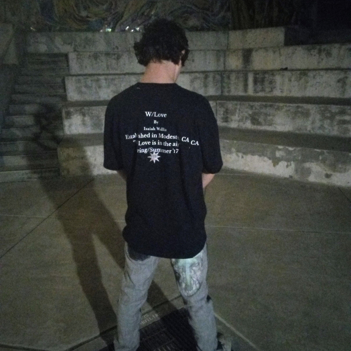 Split Repeat Rose Reconstructed T-Shirt by W/Love, photo 7
