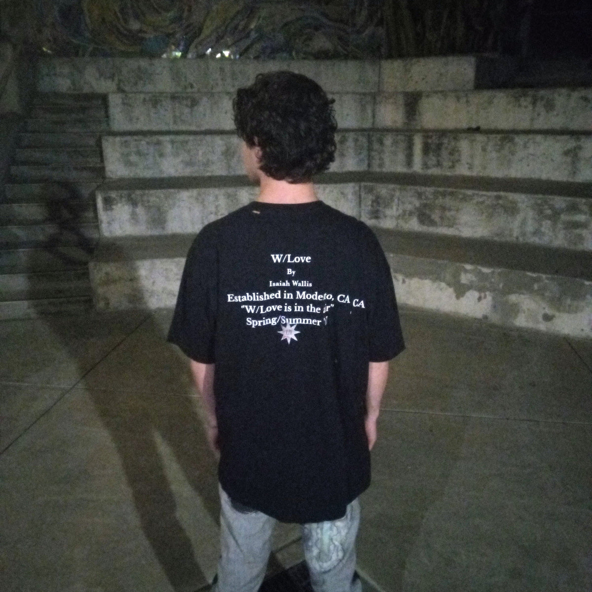 Split Repeat Rose Reconstructed T-Shirt by W/Love, photo 9