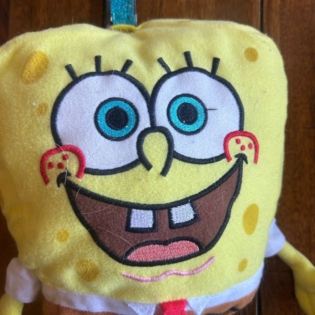 Spongebob Crossbody Fanny Pack – Handmade & Upcycled