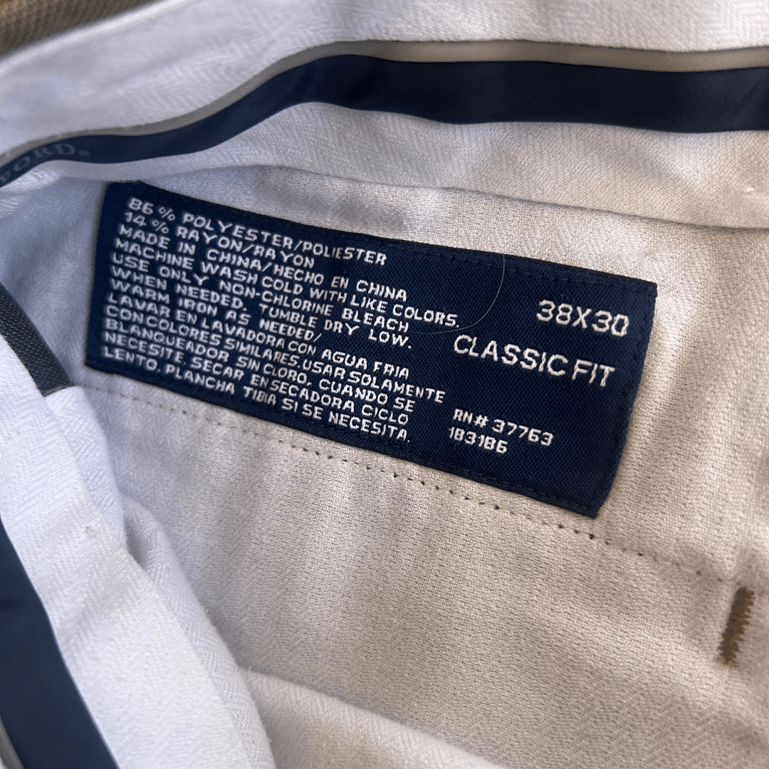 Two-Piece Set – Handmade from Upcycled Men’s Dress Pants