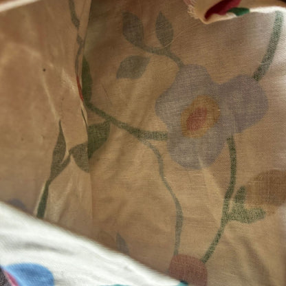 Upcycled Floral Canvas Shoulder Bag by The Modern Alien, photo 5