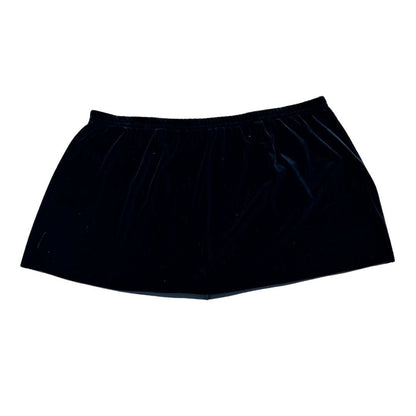 Velvet Vice Black Velvet Skirt Set by The Modern Alien, photo 4