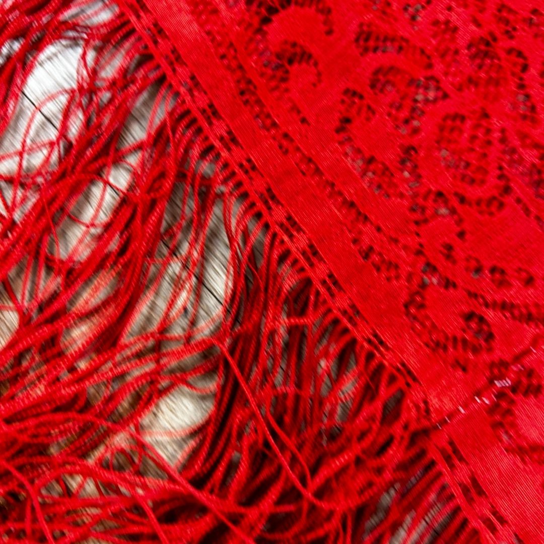 Western Desert Vest Crop Top & Lace Fringe Mini Skirt – Handmade & Upcycled