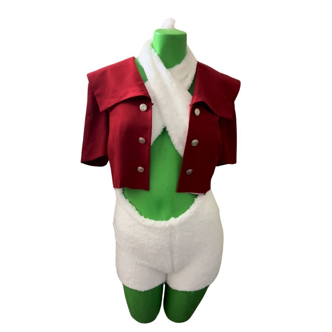 White Rabbit Bodysuit– Handmade & Upcycled