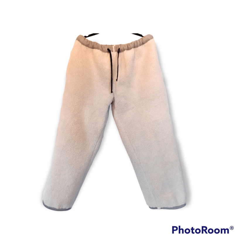 A picture of Sherpa Sweatpants on a white background.