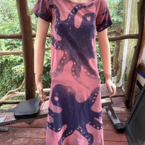 a dress with an octopus print.