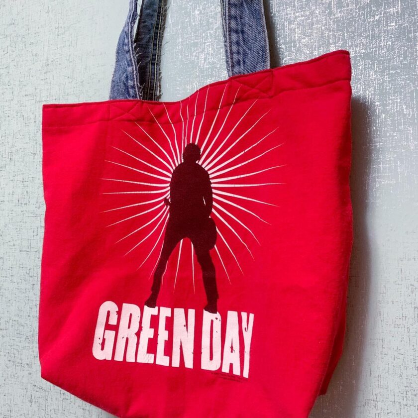 Green day tote bag.