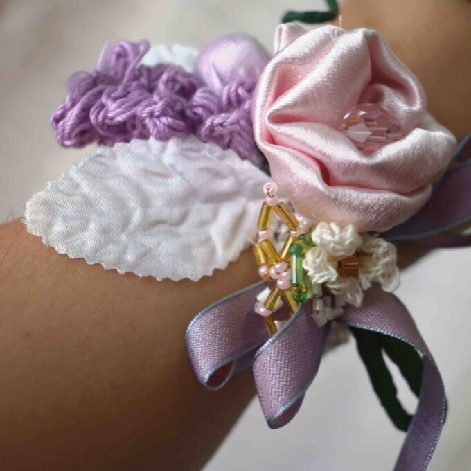 pastel corsage